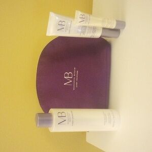 MB Skincare Collection - White and Gold